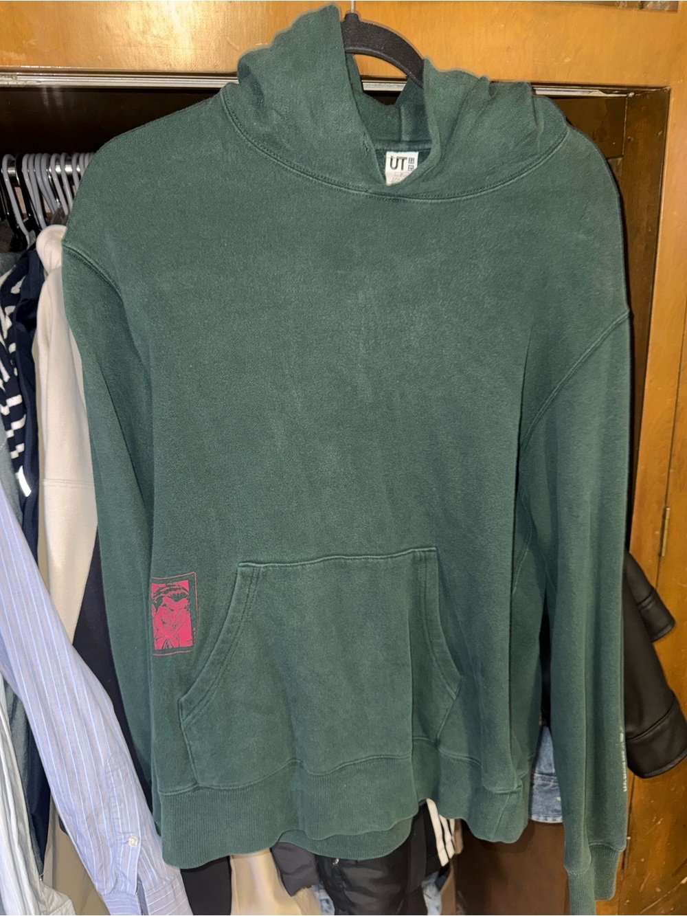 Uniqlo x DC Green Pullover Hoodie